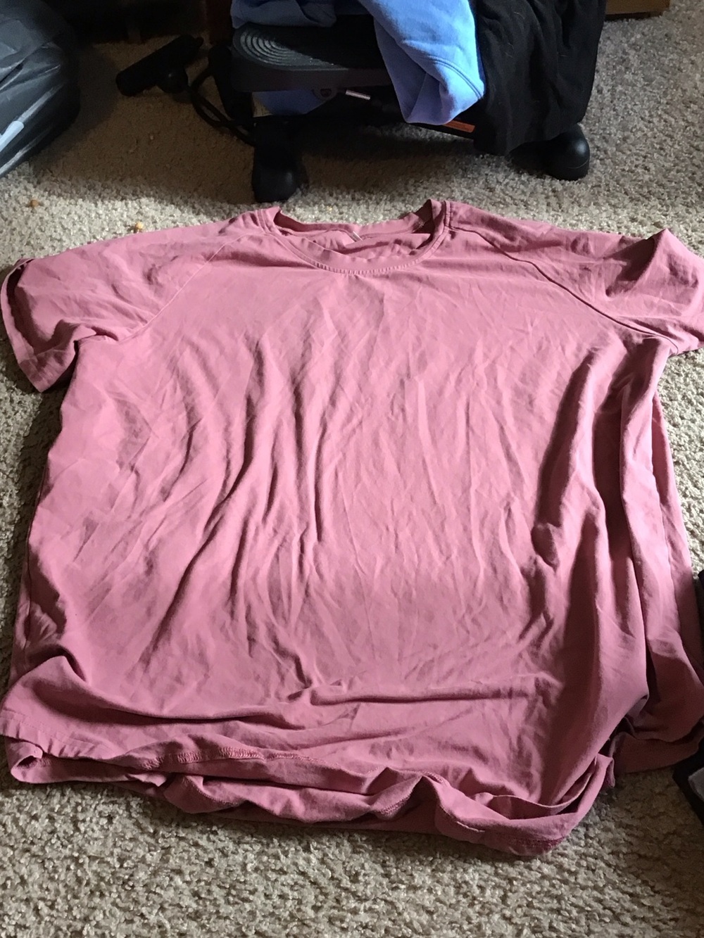 Source Unknown Men's Short Sleeve Crew Tee - Rose Pink
